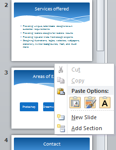 How to Organize Slides Into Sections In PowerPoint 2010