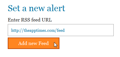 Respelt - RSS Feed alerts - 1
