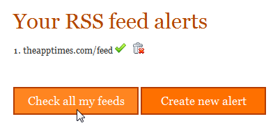 Respelt - RSS Feed alerts - 2