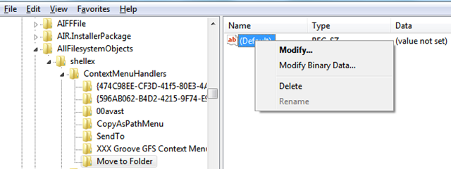 modify modify
