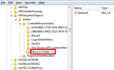 Move to Folder move to folder