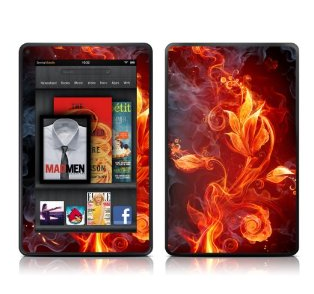 Decalgirl Kindle Fire Skin - Flower of Fire