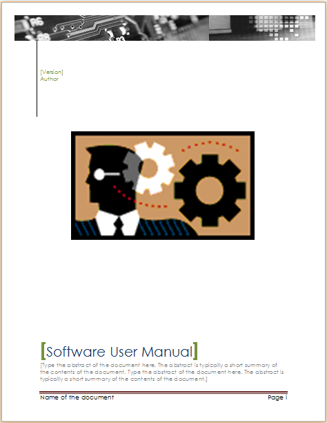 Free User Guide Template Free User Guide Template