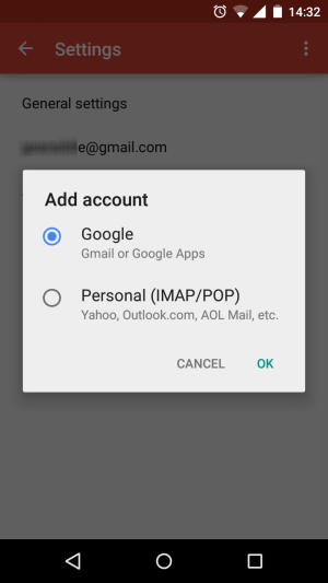 Get More Done with Android - email accounts