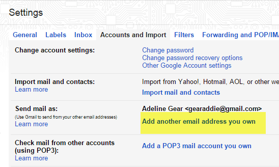 add another email address you own add another email address you own