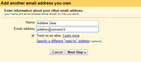 add another email address add another email address