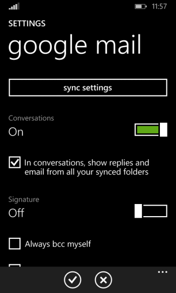 sync gmail contacts with windows phone