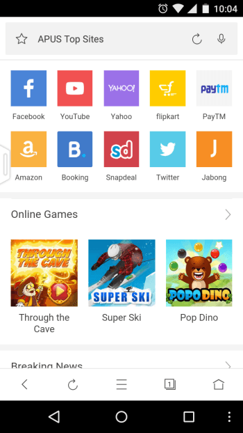 APUS Browser Top Sites APUS Browser Top Sites
