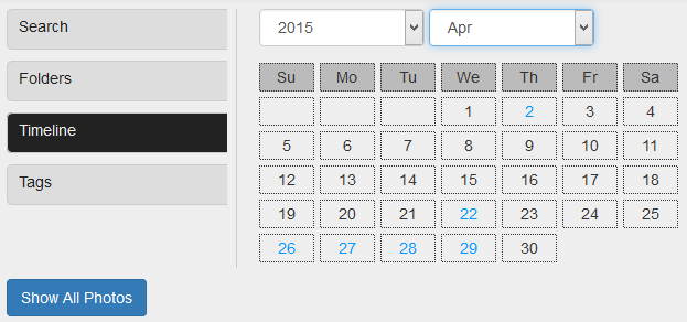 Cloud Photo Backup Tool PhotoKeeper Timeline View Cloud Photo Backup Tool PhotoKeeper Timeline View