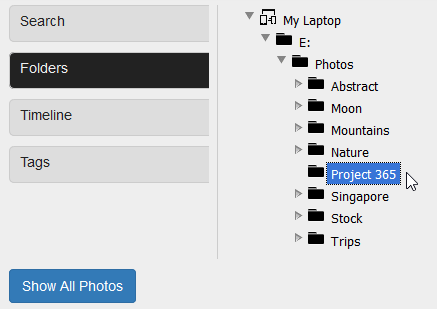 Cloud Photo Backup Tool PhotoKeeper folders
