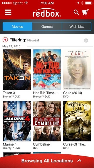 Redbox free movie app