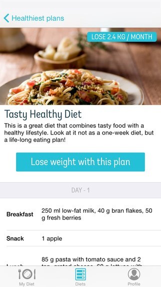 calorie count - Apps to Help You Lose Weight - diet point
