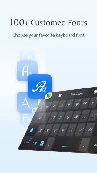 GO Keyboard Lite + Emoji