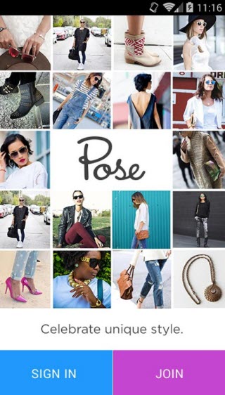 pose - fashionista android apps