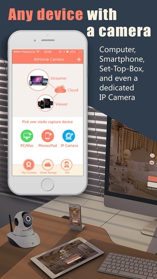 AtHome Camera - App-Enabled Security that Goes With You