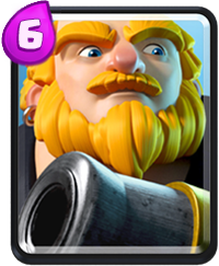 Clash Royale Cards in Arenas - royal giant