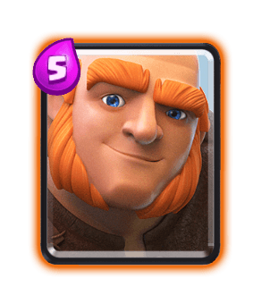 Clash Royale Troop Cards - Giant