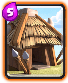 Clash Royale Building Cards - goblin hut