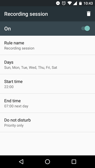 How to Set Automatic Rules in Do not Disturb Mode