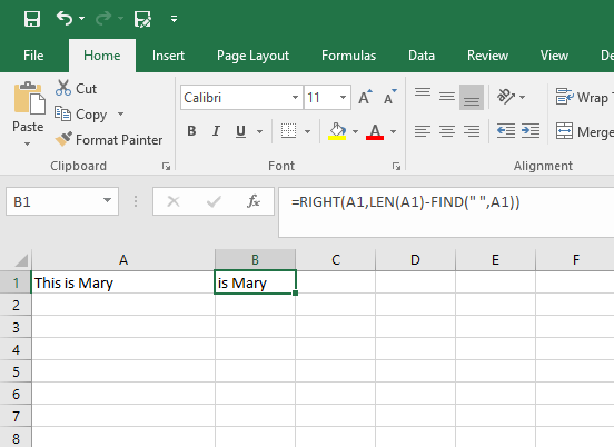 How To Remove First 3 Words In Excel