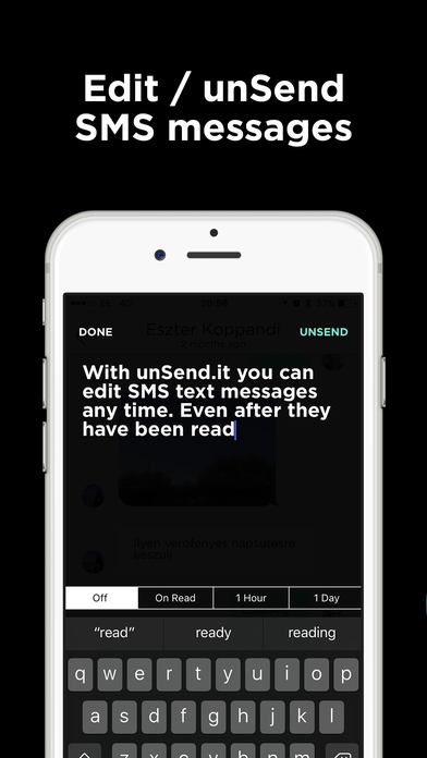 Unsend, Edit and Self Destruct Text Messages with Unsend It App