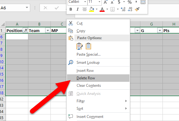 Delete Blank Rows In Excel 2016 How To TheAppTimes