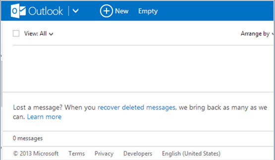 How to Recover Accidentally Deleted Email in Outlook dot com