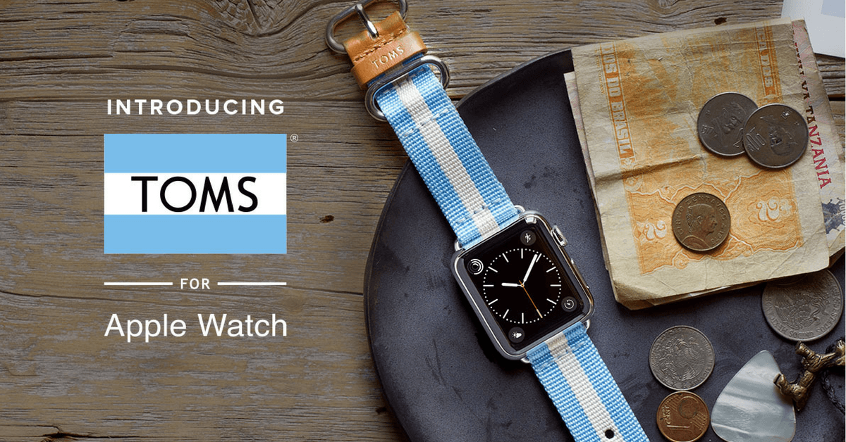 Apple Watch Bands from TOMS Debuts TheAppTimes