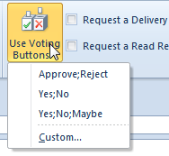 How to Add Voting Buttons in Outlook