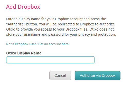 how to send files through dropbox