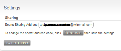 Share Email Messages on Twitter