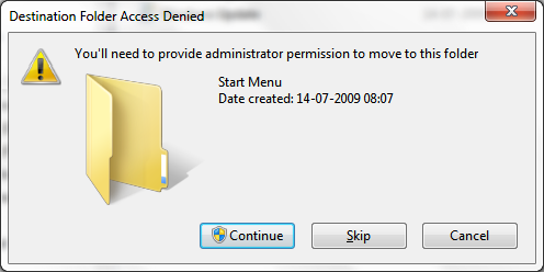 access denied folder
