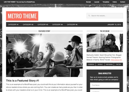 metro studiopress themes