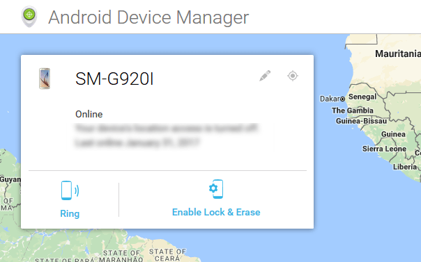 Android Device Manager - Track Lost Android Phones