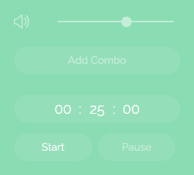 add combo in Noisli chrome extension