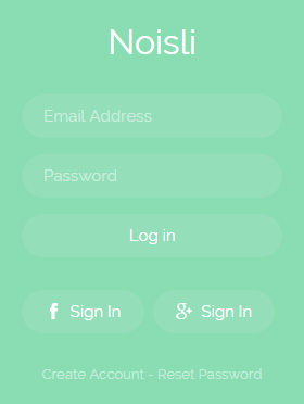 noisli sign in