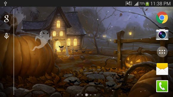 Halloween Live Wallpaper PRO - halloween apps 2015