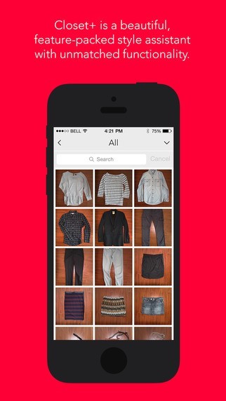 Closet - Apps To Help You Organize Your Wardrobe