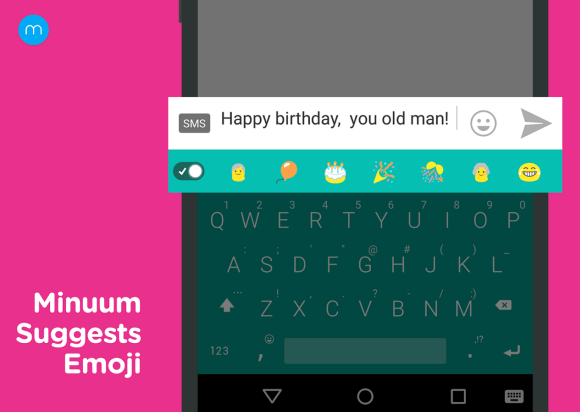 Minuum Keyboard Free + Emoji