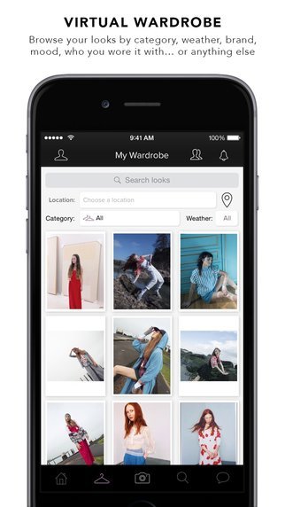 Cloth - apps to help you organize your wardrobe