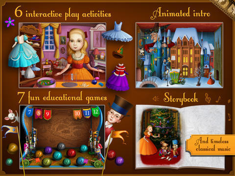 the nutcracker - christmas apps for kids