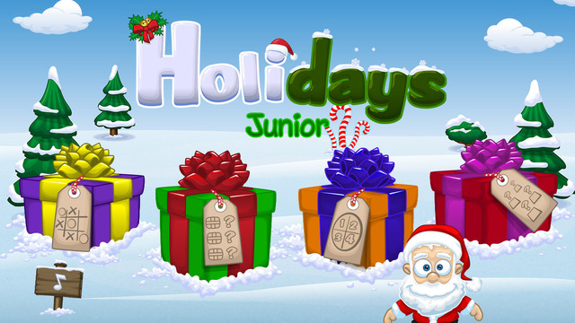 Holidays Junior - 4 cute christmas games for kids
