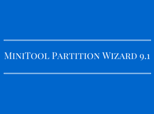 MiniTool Partition Wizard 9.1 Update