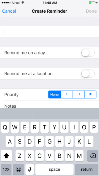 how to set reminders on iphone