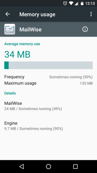 Using the RAM in Android marshmallow