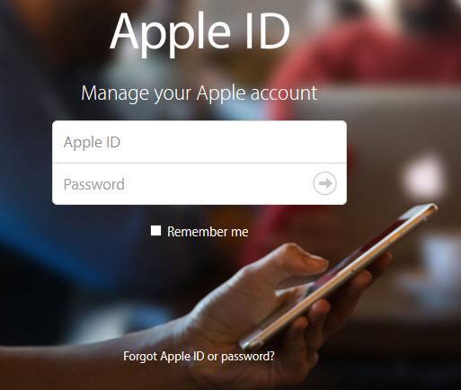 Forgot Apple ID or Password