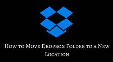 How to Move Dropbox Folder to a New Location fi