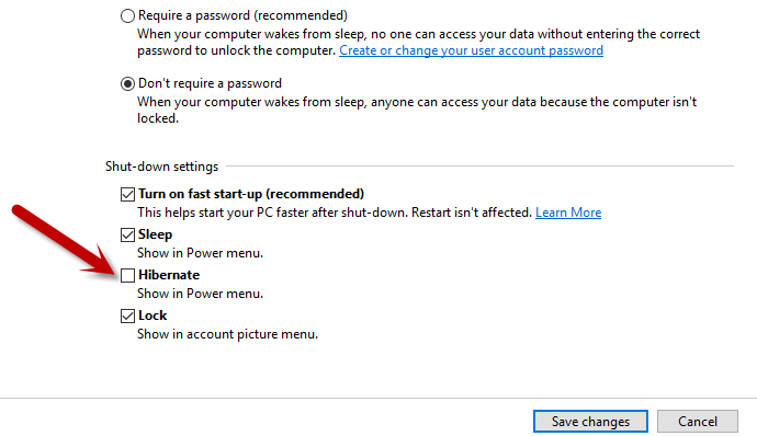How to Restore Hibernate Feature in Windows 10
