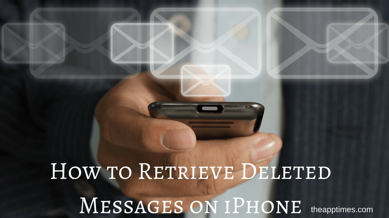 Retrieve Deleted Messages on iPhone HOW TO