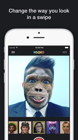 MSQRD - cool face swap apps 